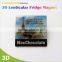 Madrid tourist souvenir building decorative fridge magnets