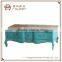 Home Furniture General Use blue Antique 2 drawers French table