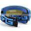 BJ-MG-018A Top Quality Transparent Three Layer Foam Snowboard Goggles