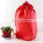 Eco-friendly non woven round bottom drawstring bag