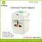 World Universal Travel Adapter Charger Plug White AU/US/UK/EU Hot