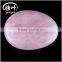 Wholesale 45*35*7mm Rose quartz Thumb masage worry stone