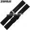 Hotsale 22|24mm waterproof high quality silicone watch strap with stainless steel buckle