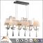 2015 hot sale china chandelier wrought iron pendent lamp for restaurant