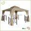 2016 hot selling outdoor garden gazebo tent pavillion gazebo with mosquito net