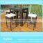 outdor furniture wicker table and chairs 4 restaurant furniture