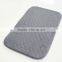 polyester Floor mat soft bath room mat with grey color