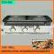 electric induction cast iron smokeless table ceramic teppanyaki grill