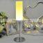rechargable battery operated wedding party night club bar glowing color changing decorative cordless led table lamp