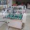 packing line clear pvc boxes folding and gluing machine,Plastic boxes gluing machine