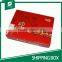 WAX-COATED CARDBOARD SHIPPING BOXES FOR PACKING FOOD WITH EMBOSSING LOGO