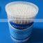 100tips wooden stick customized printed cotton swabs buds