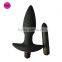 silicone vibration Anal plug sex toys E002