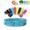 Four pouch elastic spandex fitness running belt