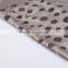 100% polyester knitting soft velvet emboss decoration home textile fabric brush dot pattern cushion fabric