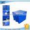 Rotational mold insulated fish storage bin, fish bins for storage and transport cold
