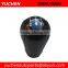 YUCHEN Car Gear Shift Knobs Black/Silver For Ford Focus Old MK2 MK2 FL (04-12) OEM 4M51-AO45B79