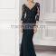 HA-003 2015 Beautiful Sexy V-Neck Three Quarter Celebrate Dress A-Line Appliques Beaded Prom Quinceanera Dress