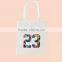 China supplier promotional shopping canvas tote bag for women