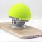 new products mp3 player mini power Amplifiers sound Portable mushroom mini bluetooth speaker silicage cover for mobile phone