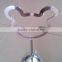 New Design Little Bear Handbag Stand Metal Chrome Display Rack