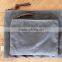 Custom Cotton Waxed Canvas Small Zipper Pouch