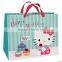 Custom hello kitty paper bag printing