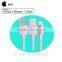 1m rose golden aluminium case mfi usb cable