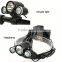 Lumifire YZL893 Super bright led headlight for wholesales 2*18650 battery led 3t6 emergency hunting led headlamp