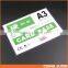 P02 0.4mm Hard PVC Card Case For Filing Document