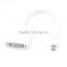 High quality super good white color 24+5 mini dp male to dvi female adapter