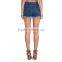 2015 Hem Worn Treatment High Waisted Jean Shorts Wholesale JXH409