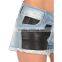 2015 women jean shorts with leather back pocket embroidery designs JXH300