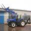CE certificate Europe type Quick hitch Tractor Front end loader with Pallet Fork