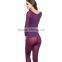 Women Seamless Underwears Sets Ultrathin Winter Thermal Underwear Sexy Slim Comfortable Breathable Top And Pant Long Johns