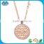 China Wholesale Fashion Coin Pendant Necklaces Jewellery
