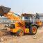 power trailer tractor 7ton wheel excavator backhoe loader