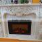 Russian style small electric fireplace mantel modern