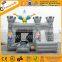 commercial quality inflatable wizard bouncy castle with slide A3028