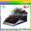 cosmetic brush display, counter acrylic makeup tools stand display