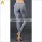 slim fitted tracksuit custom plain nylon fitness sports leggings