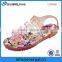 new style Women's Maryja slippers/sandals printing jelly shoes thick bottom slope Clogs