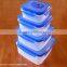 Stackable&Nestable vacuum plastic storage containers