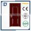 Main entrance Designs Double Steel Security Door Metal Door With Various Color