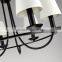Creative Simple American Country Wrought Iron Chandelier,Cloth Bedroom Chandelier