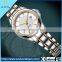2016 Full automatic mechanical stainless steel lady wrist watch women