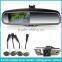 4.3" rearview mirror with auto dimming/compass & temperture/parking sensor