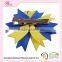 Factory supply Pinwheel Flowers For Hair with alligator clip hairwear Girl's hair clip hairpin