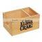 Natural handmade customized high quality cheap professional wooden tissue display storage box