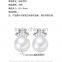 2016 new natural cultured freshwater pearl earring 8.5-9mm 925 silver pearl earrings